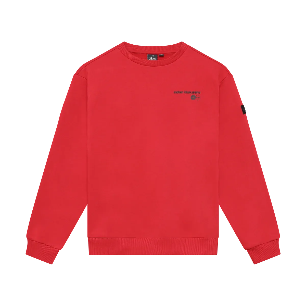 Indian Blue Jeans Loose Fit Sweat Indian Brushed Bright Red 960828