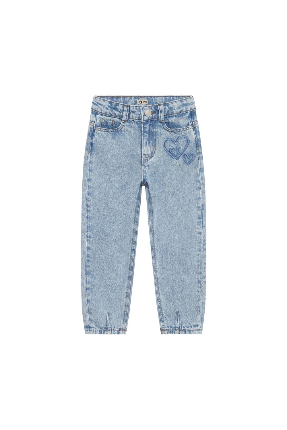 Daily Seven Denim Mom Fit Heart Medium Denim 930488