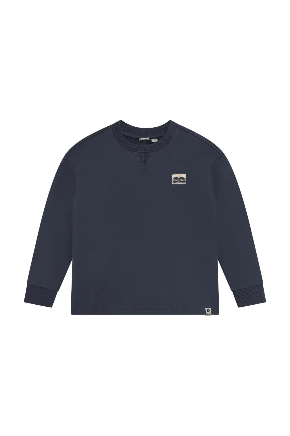 Daily Seven T-shirt Longsleeve Backprint Odyssey Gray 920462