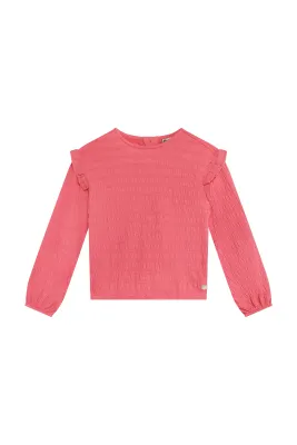 Daily Seven T-shirt Longsleeve Structure Desert Rose 930527