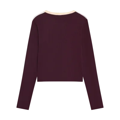 Indian Blue Jeans Longsleeve Cropped Fig 971023