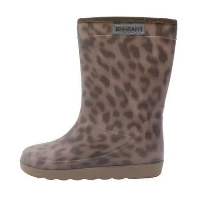 Enfant Thermo Boots Print Panther Pine Bark 250436
