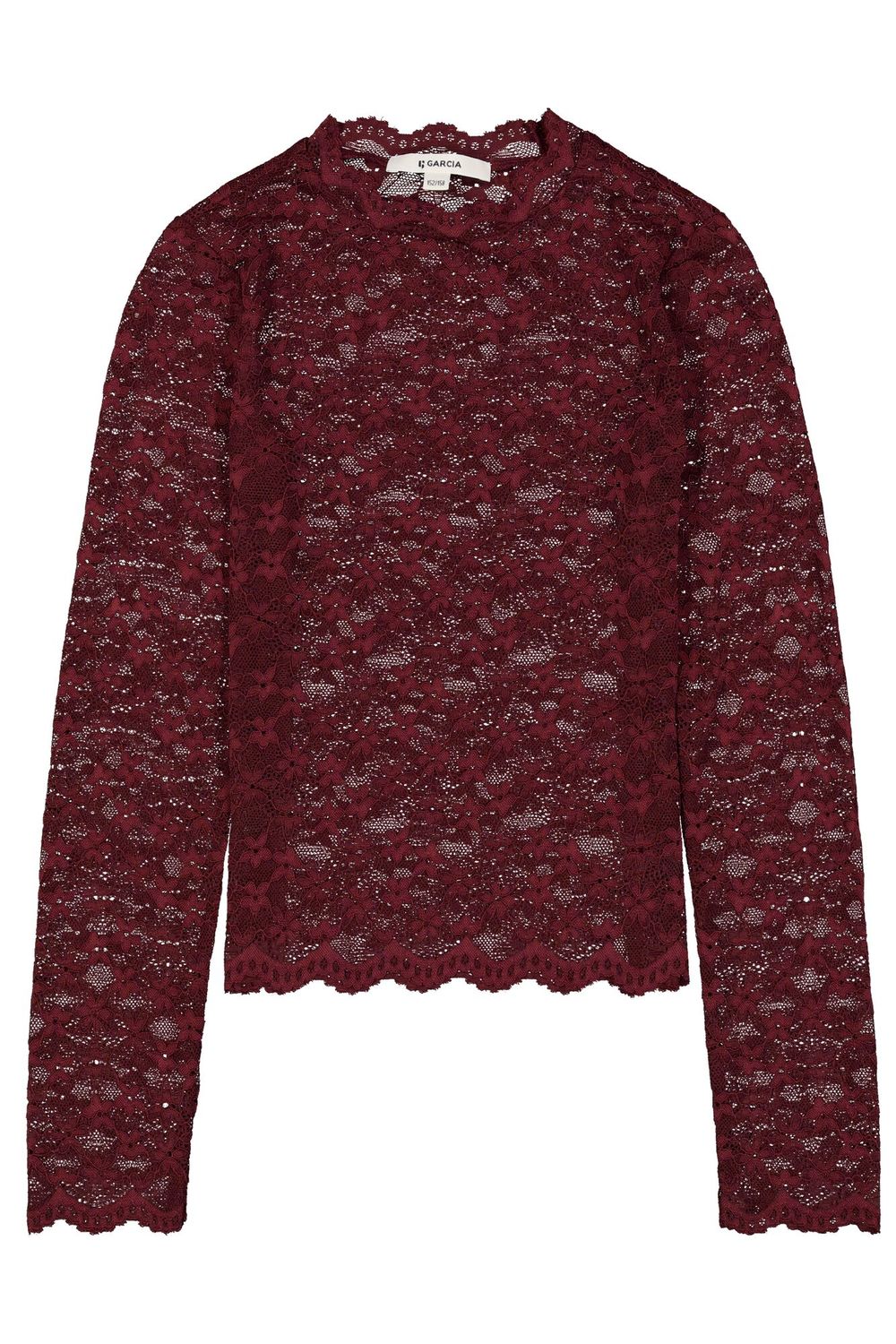 Garcia girls T-shirt ls dark cherry U262613