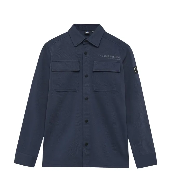 Rellix Shirt Jacket Rellix Twill Navy 940577
