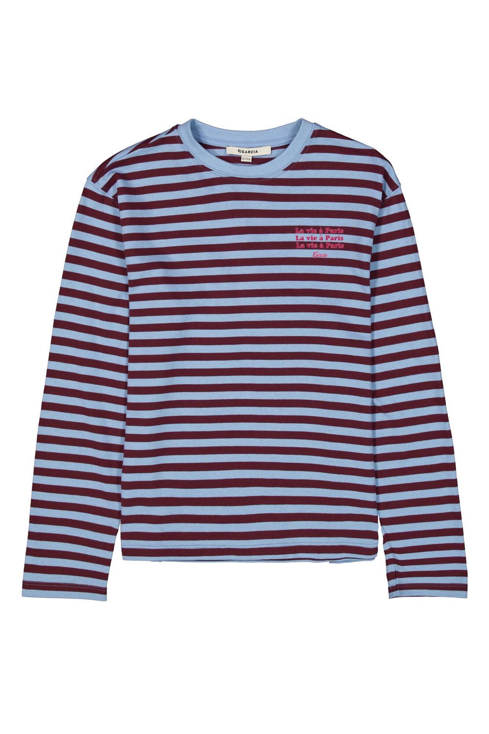Garcia U262601_girls T-shirt ls 5860-alice blue U262601