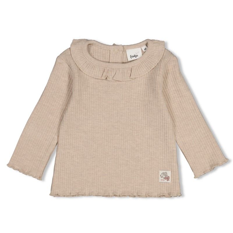 Feetje Longsleeve rib - Dress to Impress Taupe melange 51602844