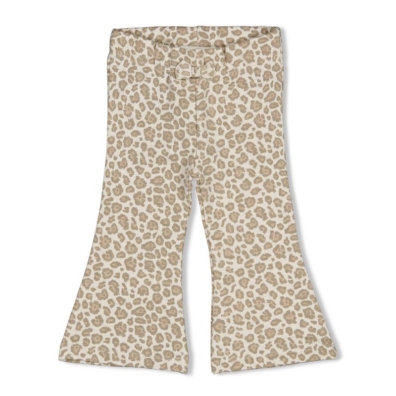 Feetje Flare broek AOP - Dress to Impress Offwhite melange 52202606