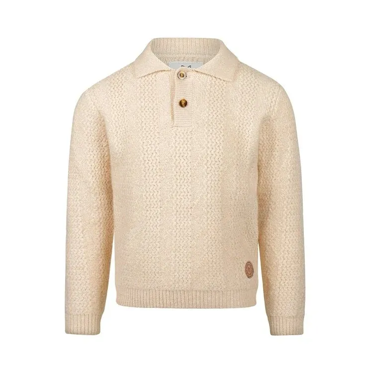 Koko Noko Polo sweater Tapioca M60820-37