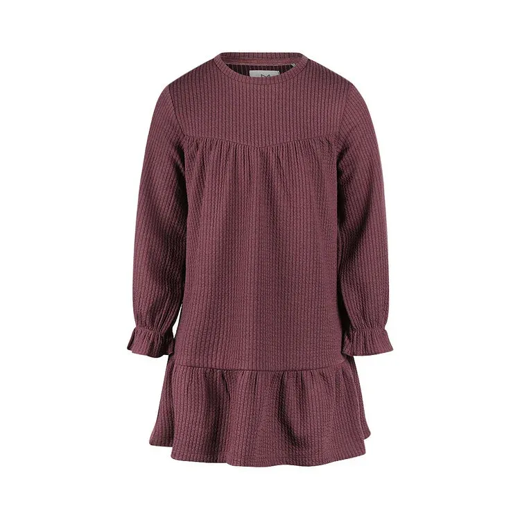 Koko Noko Dress ls Eggplant M60914-37