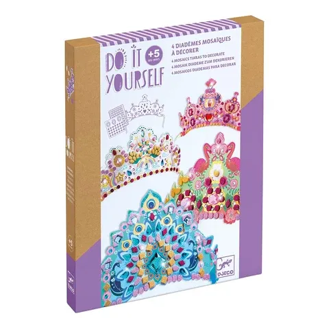 djeco DIY - Like a princess - 4 diademes  DJ07901