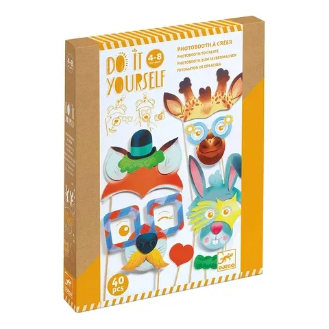 djeco DIY - Photobooth props - Animal Part  DJ07915