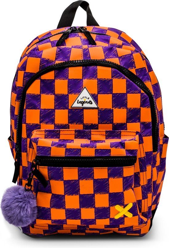 Little Legends Backpack Multi Checkerboard  LL2009-14