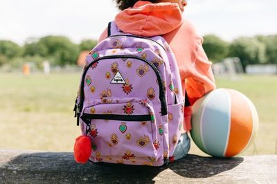 Little Legends Backpack Milagros Heart Lilac LL2011-10