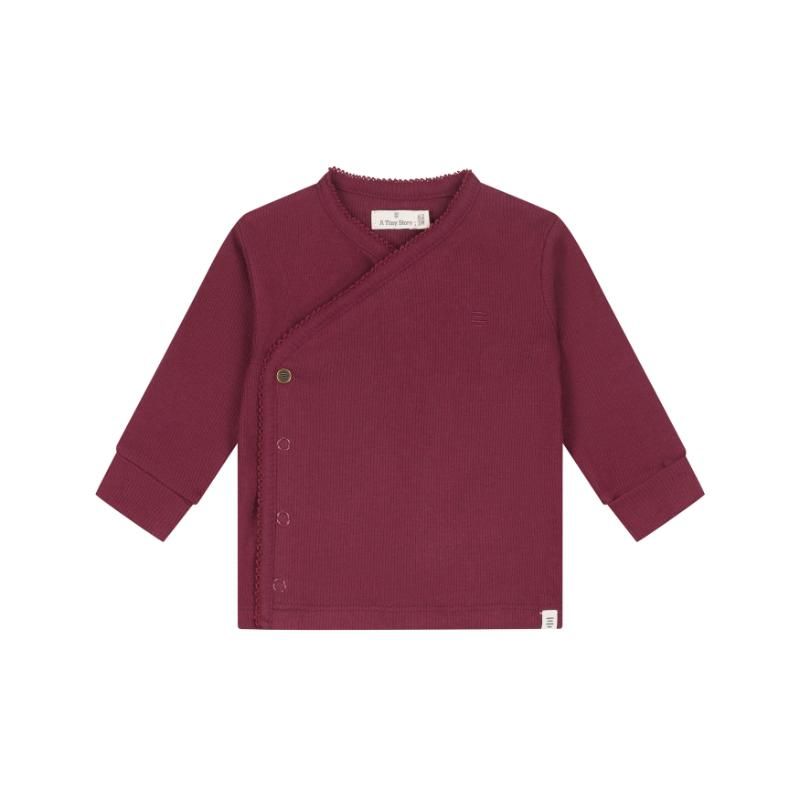 A Tiny Story baby t-shirt long sleeve Dark red TIN26629647