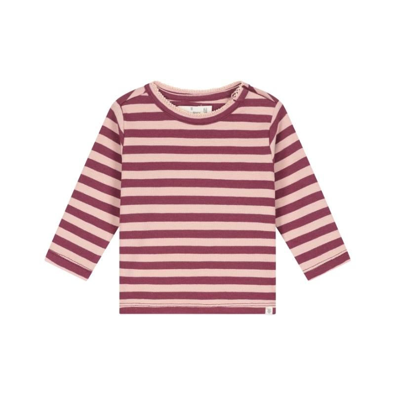 A Tiny Story baby t-shirt long sleeve Dark red TIN26629645