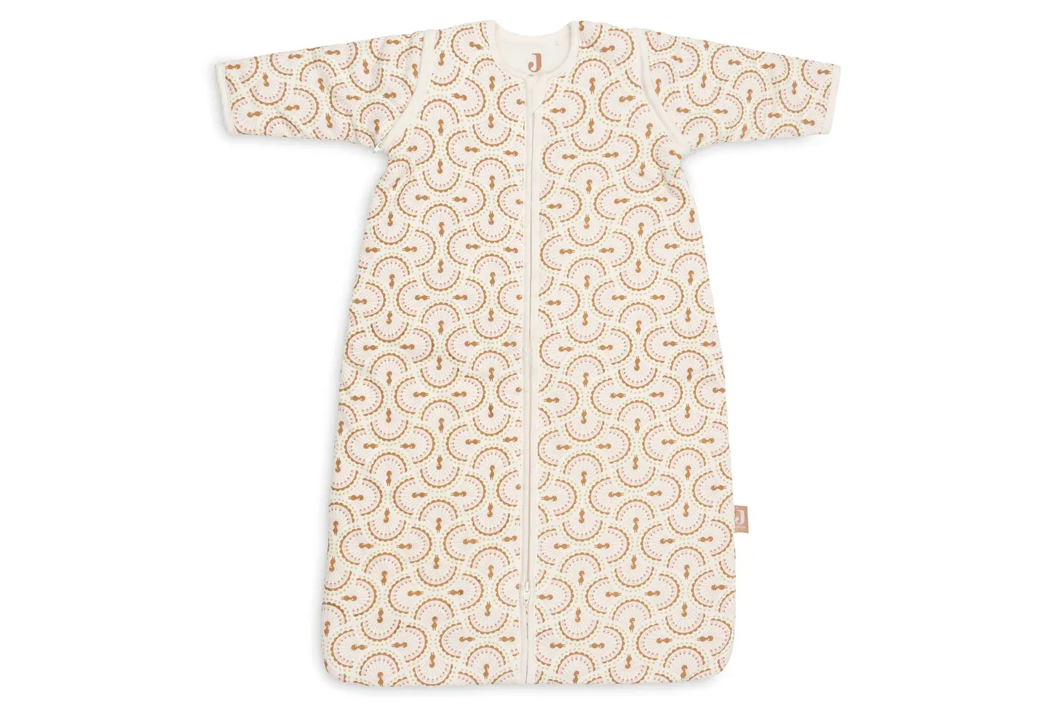 Jollein Slaapzak met afritsbare mouw 110cm Soft plumes