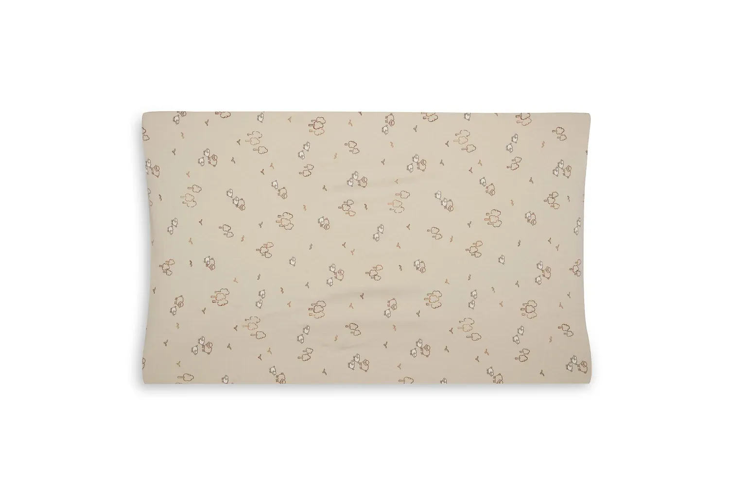 Jollein Aankleedkussenhoes Jersey 50x70cm Woolly