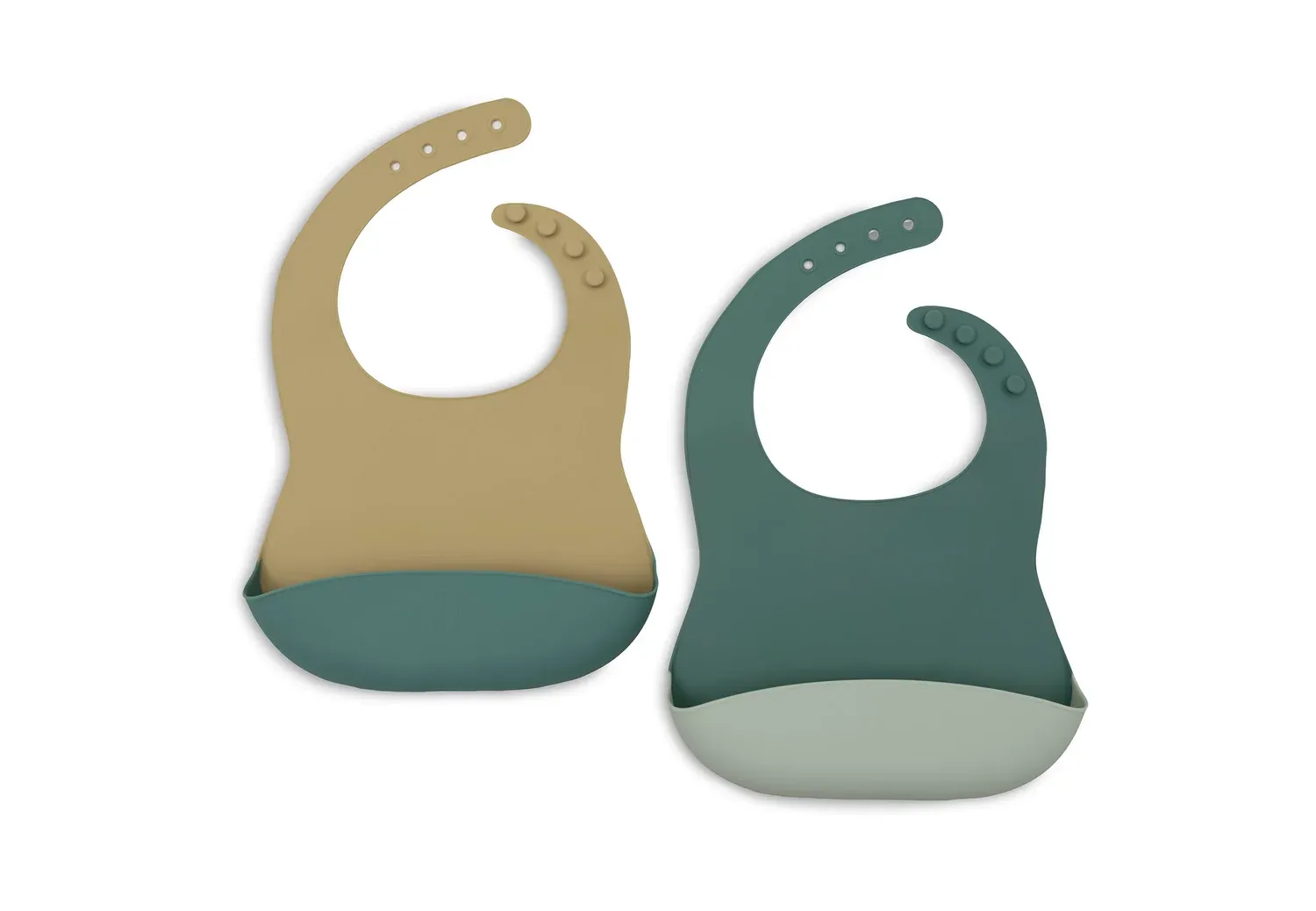Jollein Slab Siliconen Jade Shades (2-pack)