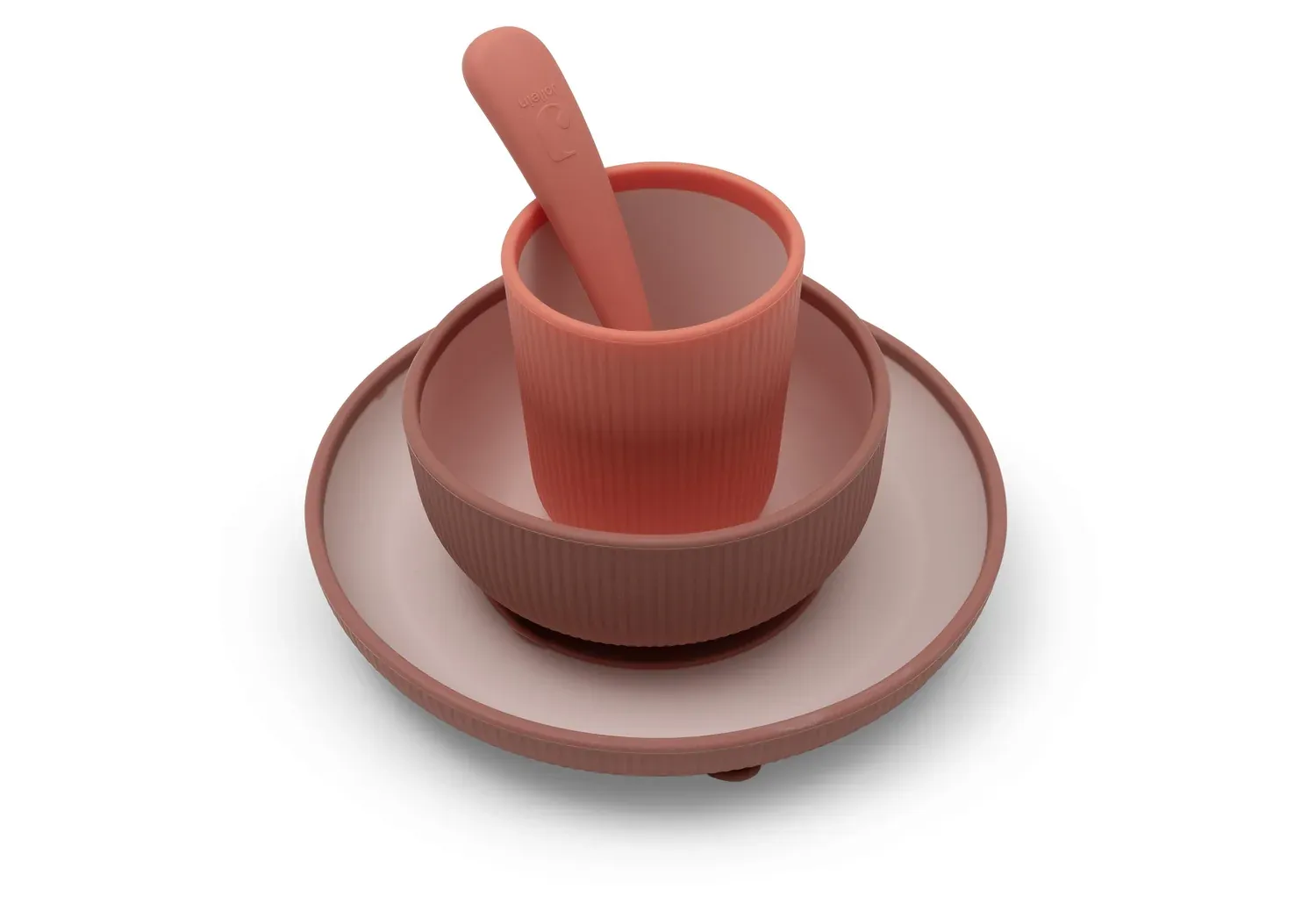 Jollein Kinderserviesset Siliconen Blush Shades