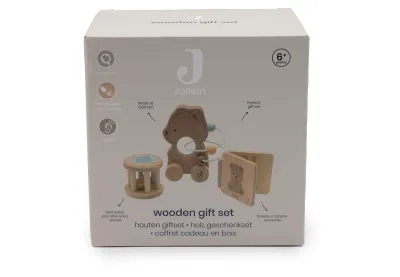 Jollein Houten Giftset Bear Brave Jollies