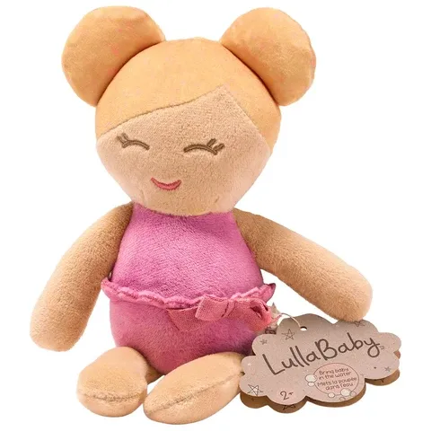 Lullababy Badpop klein meisje blond haar  LBY9017a