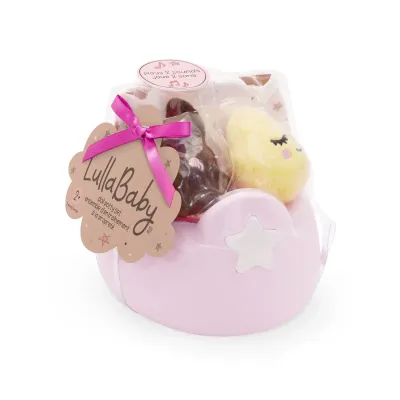Lullababy Poppenpotje set Pink LBY7734