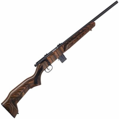 Savage Arms Mark II Minimalist 17 HMR Rimfire Bolt Action Rifle (Brown)