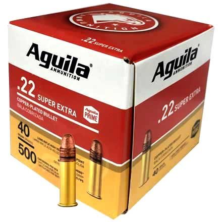 Aguila Super Extra 22 LR 40gr 500pk