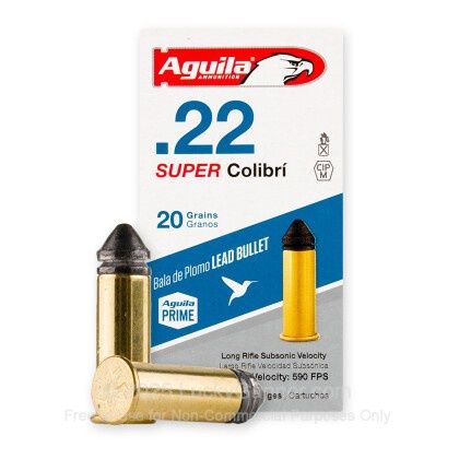 Aguila Super Colibri 22 LR 20gr