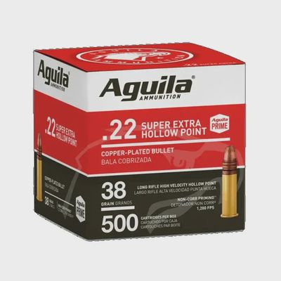 Aguila Super Extra HP 22 LR 38gr 500pk