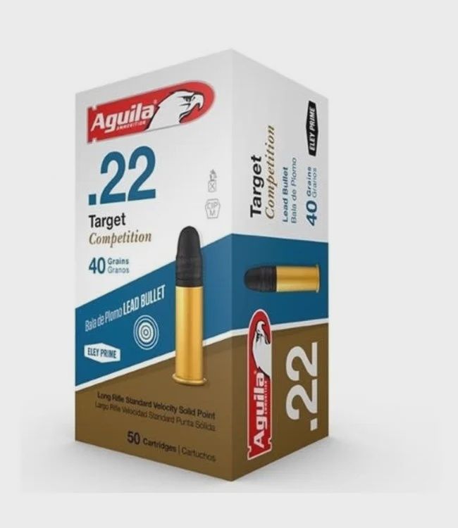 Aguila Target Competition 22 LR 40gr 50pk