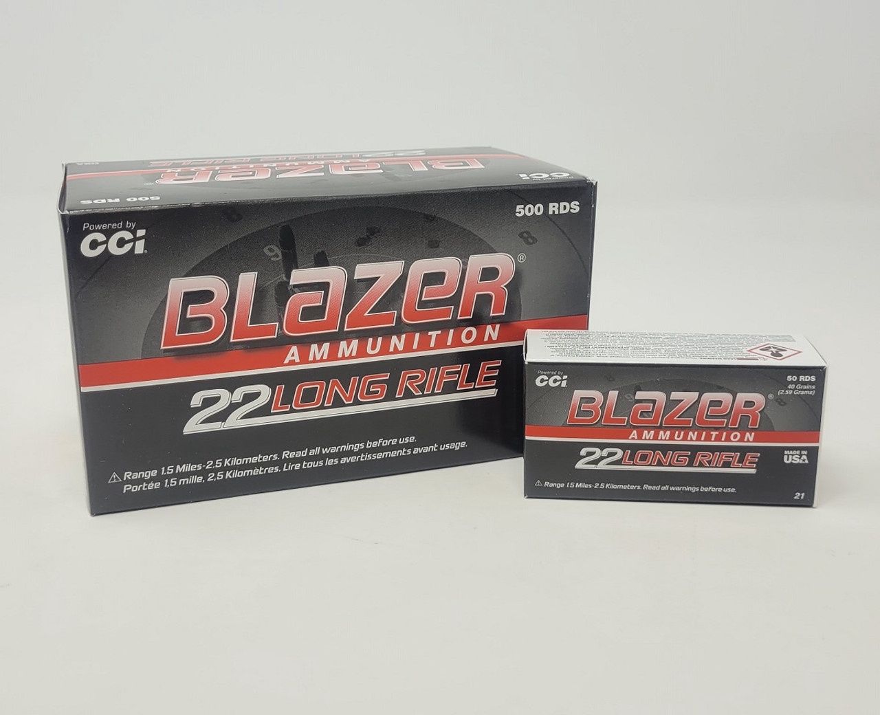 CCI Blazer 22 LR 40gr 500pk