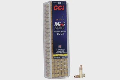 CCI Mini Mag Segmented HP 22 LR 40gr 100pk