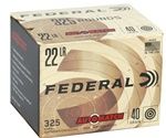 Federal AutoMatch 22 LR 40gr 325rds