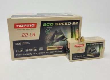 Norma Eco Speed-22 22 LR 24gr 500rds