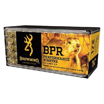 Browning Performance Rimfire Polymer Tip 17 HMR 17gr 50rds