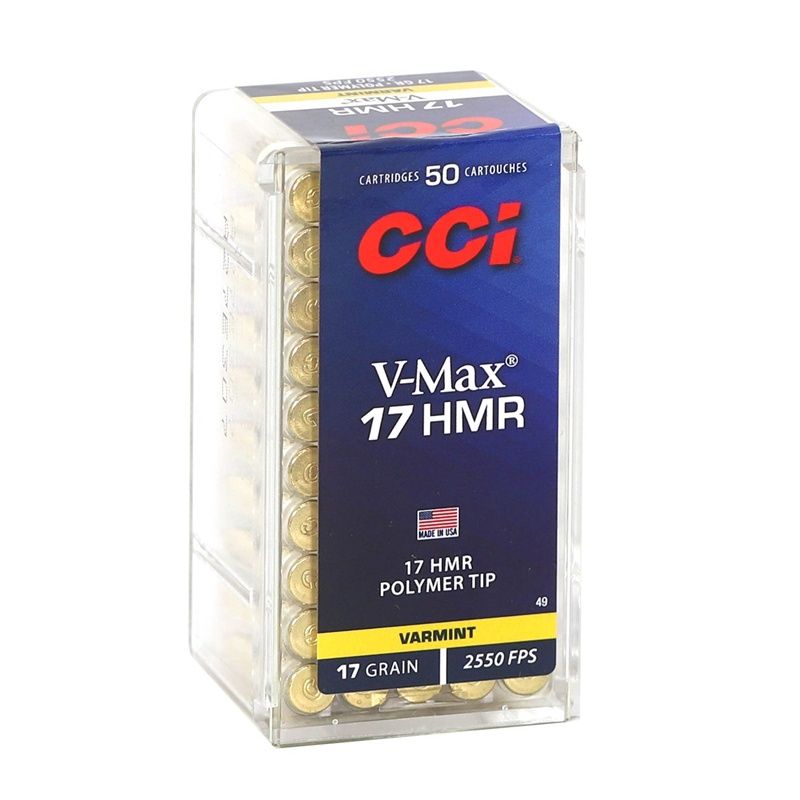 CCI V-Max 17 HMR 17gr 50rds