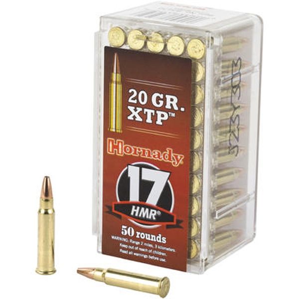 Hornady XTP 17 HMR 20gr 50rds