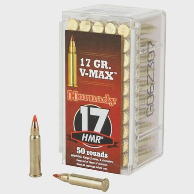 Hornady V-Max 17 HMR 17gr 50rds