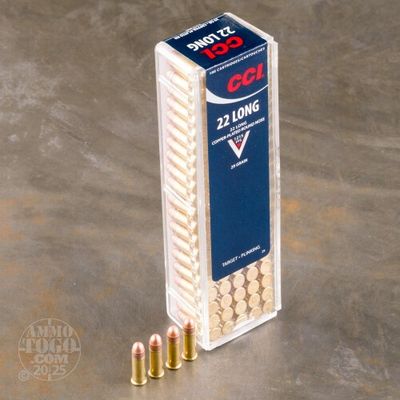 CCI Copper-Plated RN 22 Long 29gr 100rds