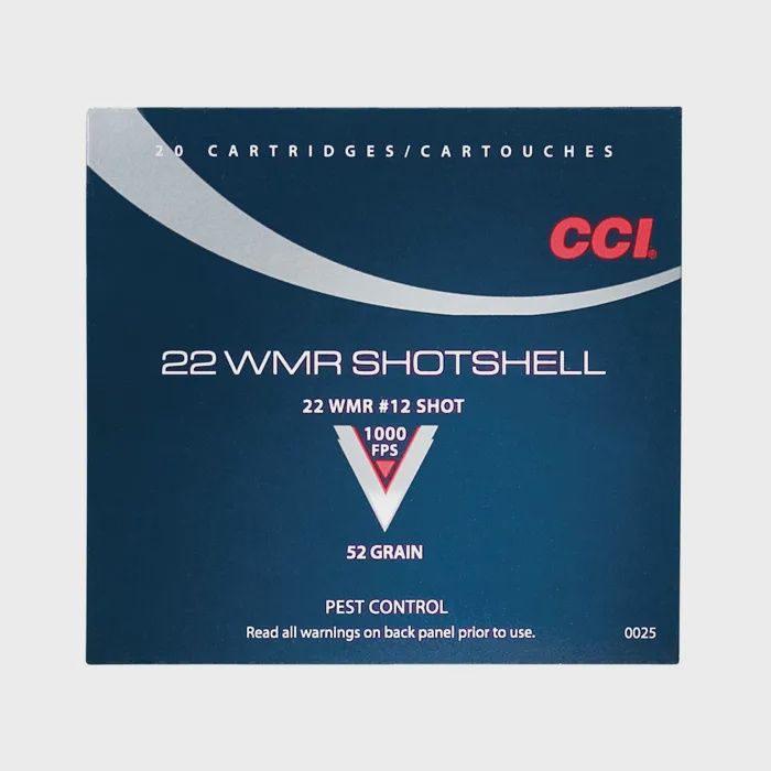 CCI Shotshell  #12 22 WMR 52gr 20rds