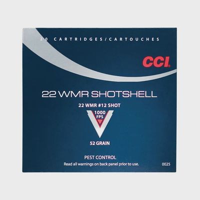 CCI Shotshell  #12 22 WMR 52gr 20rds