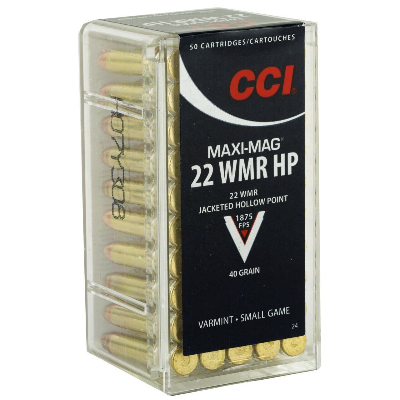 CCI Maxi-Mag HP 22 WMR 40gr 50rds