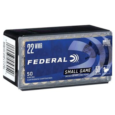 Federal Small Game JHP 22 WMR 50gr 50rds