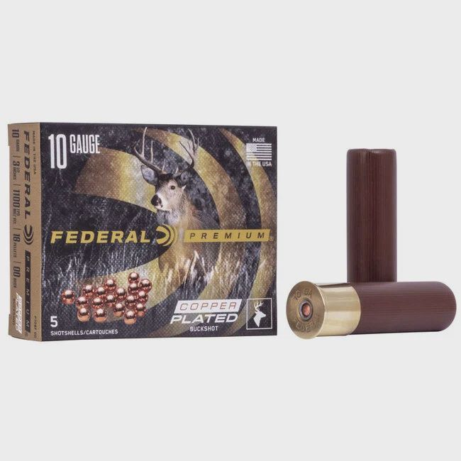 Federal Premium 00 Buckshot 10ga 3.5"