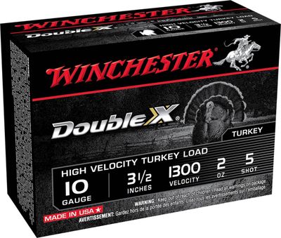 Winchester Double X Turkey Load 10ga 3.5" 2/3 oz #5