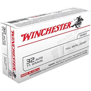Winchester 32 Auto FMJ 71gr 50rds