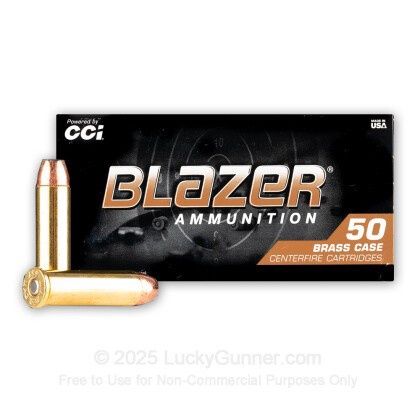 CCI Blazer Brass 357 Mag 158gr JHP