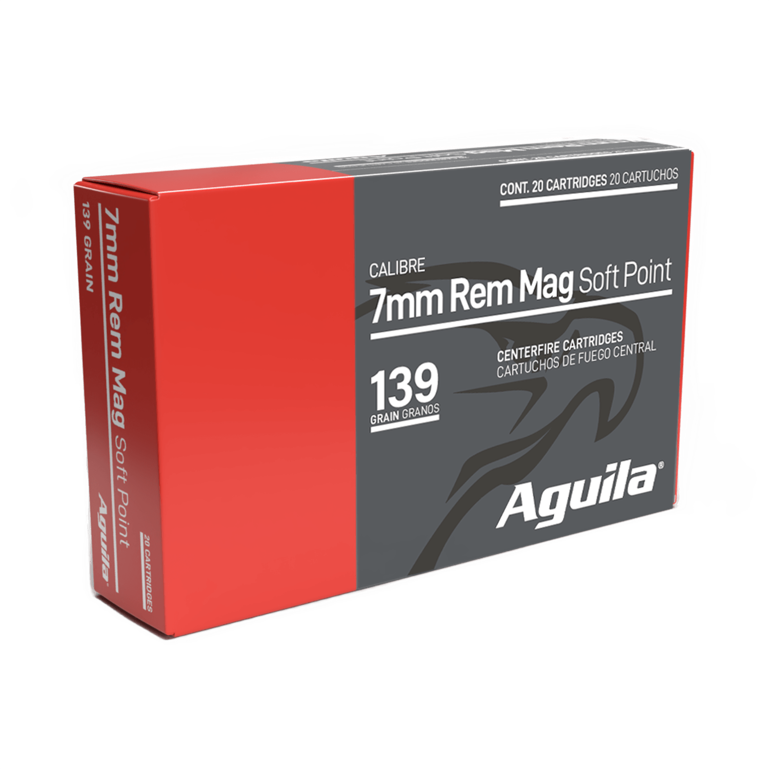 Aguila 7mm Rem Mag 139gr SP