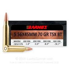 Barnes Vor-TX 5.56 70gr TSX BT